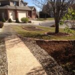 neighborhood landscape design pathway