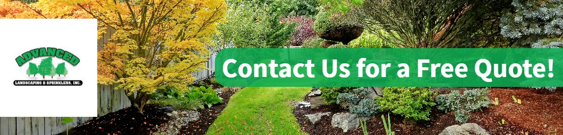 Free landscaping quote from advanced landscaping